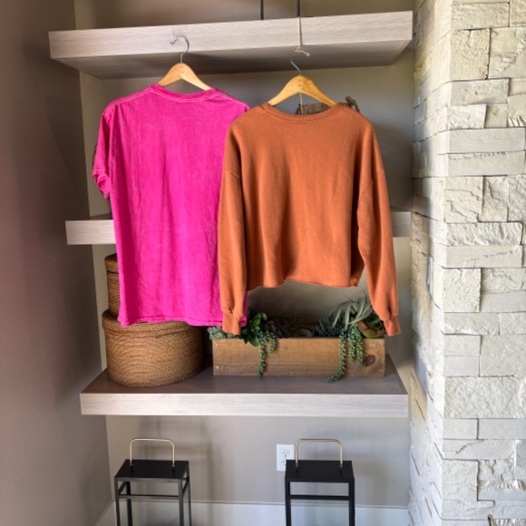 Nirvana Tee & Smiley World Sweatshirt  - Double Fun! - Picture 3 of 6